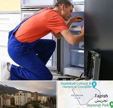 تعمیر یخچال در زعفرانیه