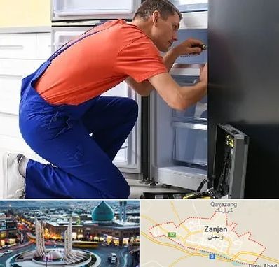 تعمیر یخچال در زنجان