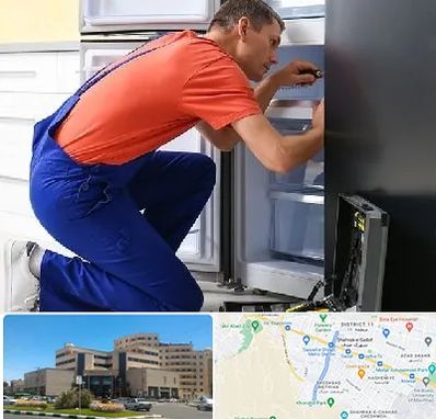 تعمیر یخچال در صیاد شیرازی مشهد