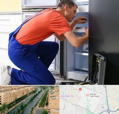 تعمیر یخچال در فاز سه اندیشه