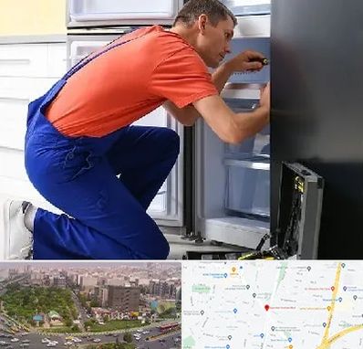 تعمیر یخچال در آیت الله کاشانی