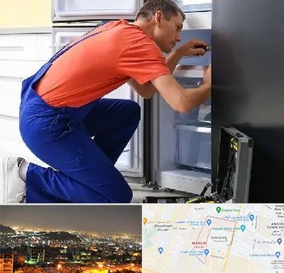 تعمیر یخچال در مارلیک کرج