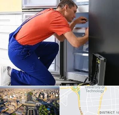 تعمیر یخچال در استاد معین