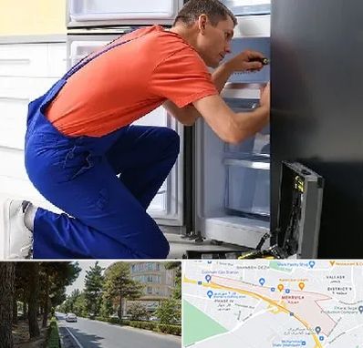 تعمیر یخچال در مهرویلا کرج