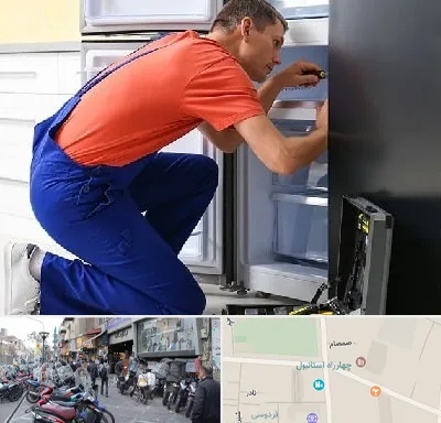 تعمیر یخچال در چهارراه استانبول