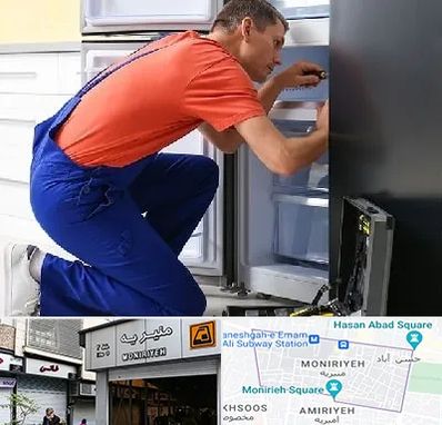 تعمیر یخچال در منیریه