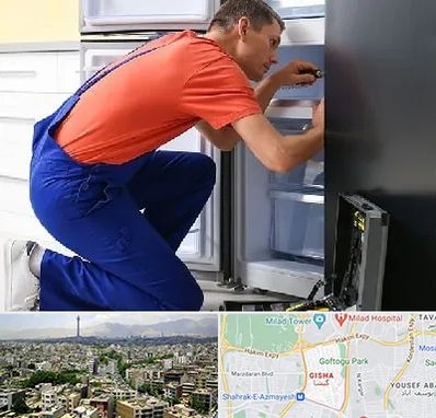 تعمیر یخچال در گیشا