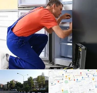 تعمیر یخچال در میدان کاج