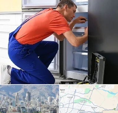 تعمیر یخچال در شمال شرق تهران