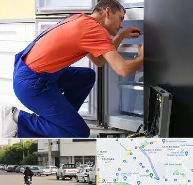 تعمیر یخچال در قدوسی شرقی شیراز