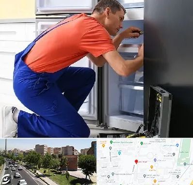 تعمیر یخچال در شهرک آزمایش