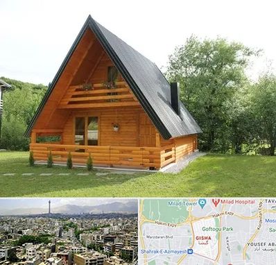 اجاره کلبه در گیشا 