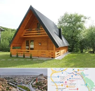 اجاره کلبه در معالی آباد شیراز