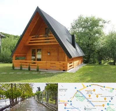 اجاره کلبه در خیابان ارم شیراز