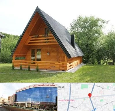 اجاره کلبه در نصف راه تبریز