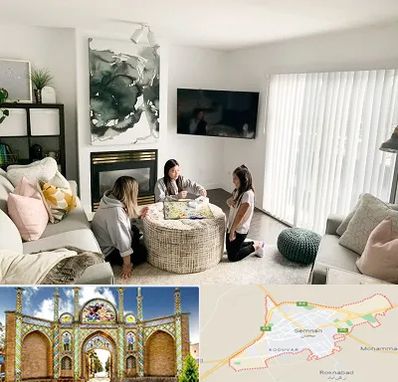 اجاره ویلا در سمنان