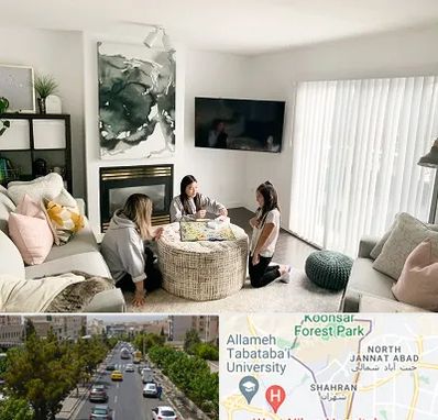 اجاره ویلا در شهران 