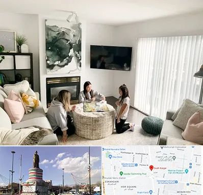 اجاره ویلا در کارگر جنوبی 