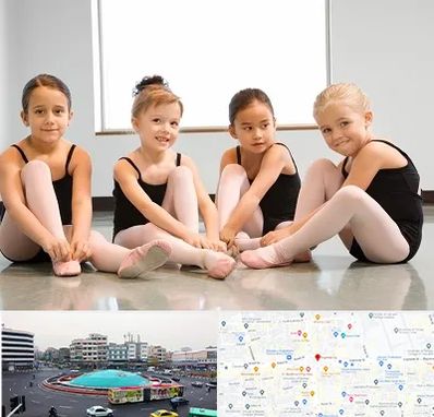 کلاس رقص در میدان انقلاب 