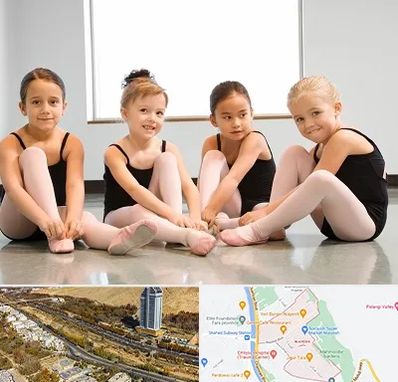 کلاس رقص در خیابان نیایش شیراز