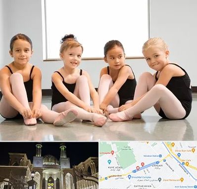 کلاس رقص در زرگری شیراز