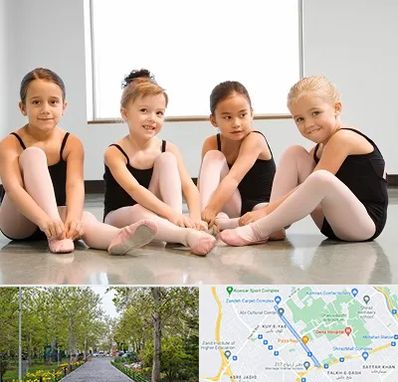 کلاس رقص در قدوسی غربی شیراز