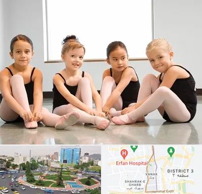 کلاس رقص در ونک 