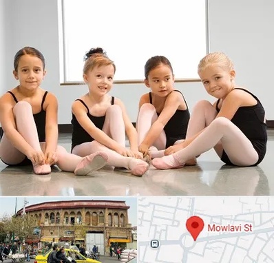 کلاس رقص در مولوی