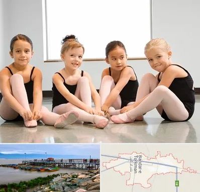 کلاس رقص در بندر ترکمن