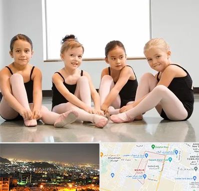 کلاس رقص در مارلیک کرج