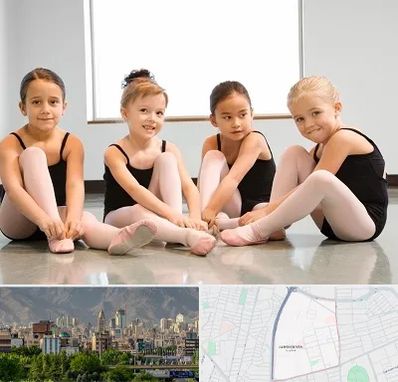 کلاس رقص در جمشیدیه