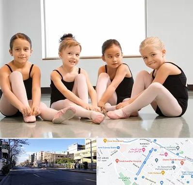 کلاس رقص در خیابان ملاصدرا شیراز