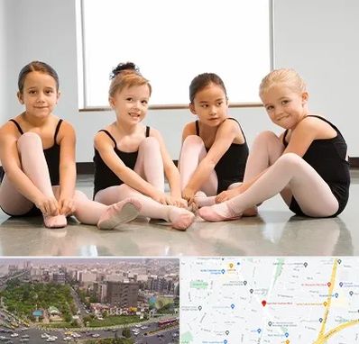 کلاس رقص در آیت الله کاشانی 