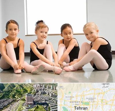 کلاس رقص در شمال تهران 