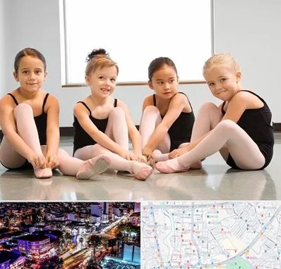 کلاس رقص باله در منظریه رشت