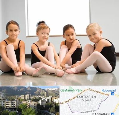 کلاس رقص باله در اختیاریه 