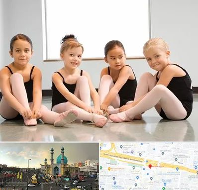 کلاس رقص باله در رسالت 