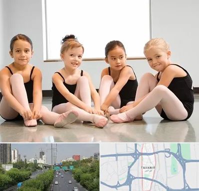 کلاس رقص باله در توانیر