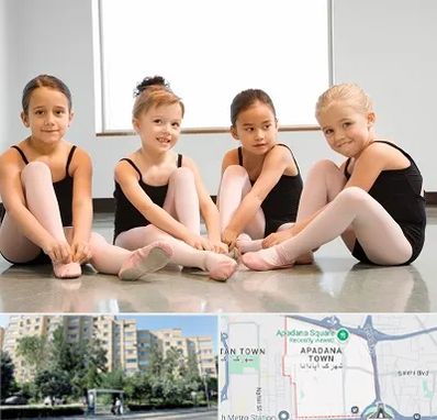 کلاس رقص باله در آپادانا