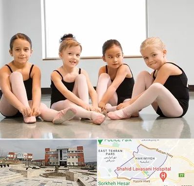 کلاس رقص باله در حکیمیه 