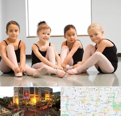 کلاس رقص باله در جنت آباد تهران 