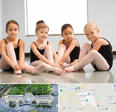 کلاس رقص باله در نسیم شهر