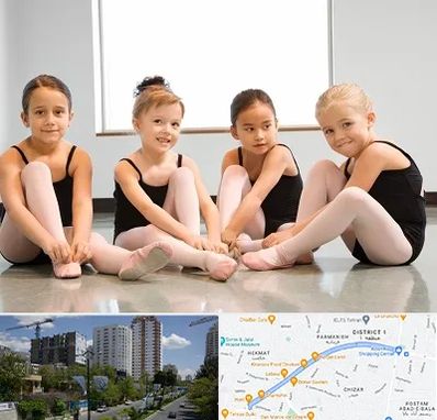 کلاس رقص باله در اندرزگو