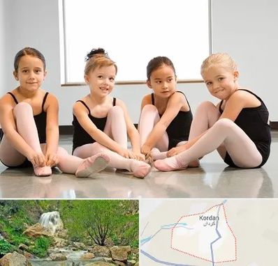 کلاس رقص باله در کردان