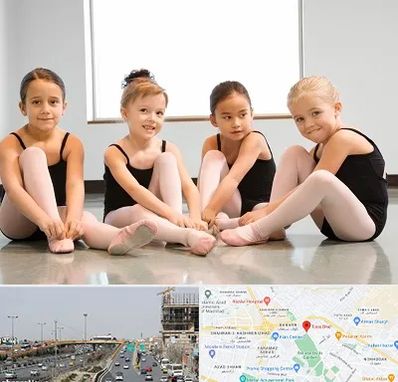 کلاس رقص باله در بلوار توس مشهد