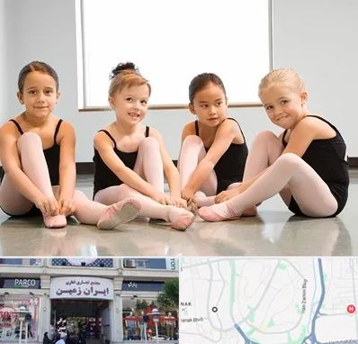 کلاس رقص باله در ایران زمین