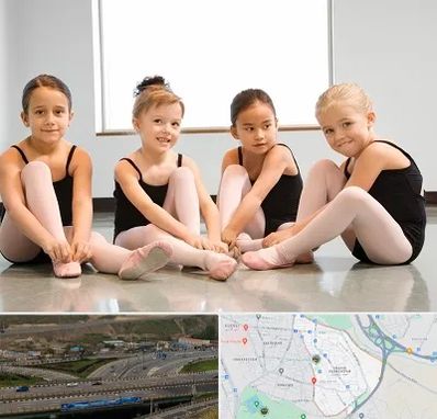 کلاس رقص باله در یاغچیان تبریز