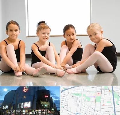 کلاس رقص باله در بلوار اباذر