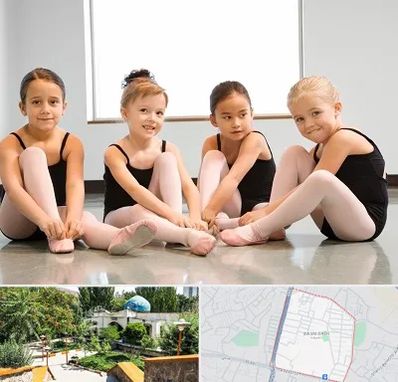 کلاس رقص باله در باغمیشه تبریز