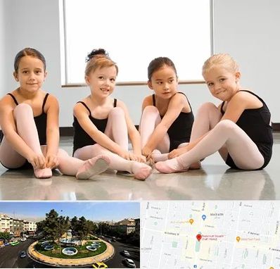 کلاس رقص باله در هفت حوض 